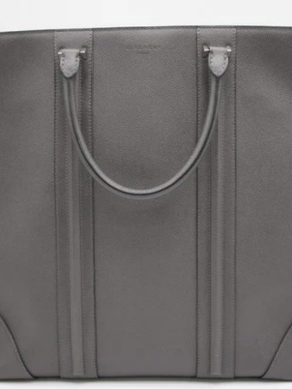 Givenchy Calf Grey Large Tote Bag